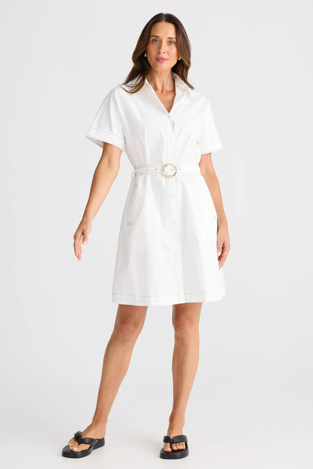 Brave and True, Emma Dress White