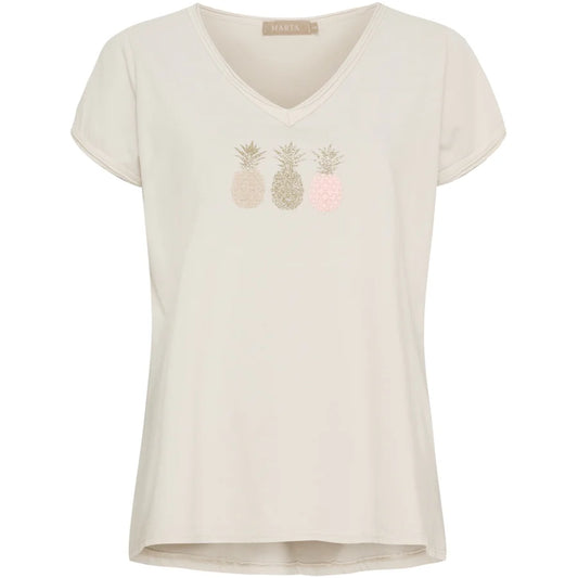 MARTA DU CHATEAU, Top Gemma 22031 Beige