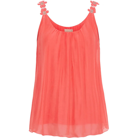 MARTA DU CHATEAU, Agnese Top 61321 Corallo