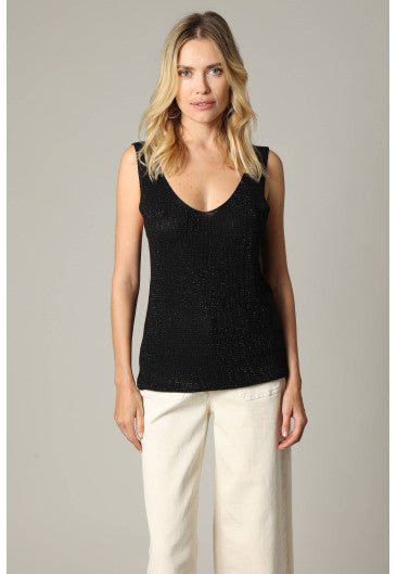 DeeLuxe, pullover Shine black