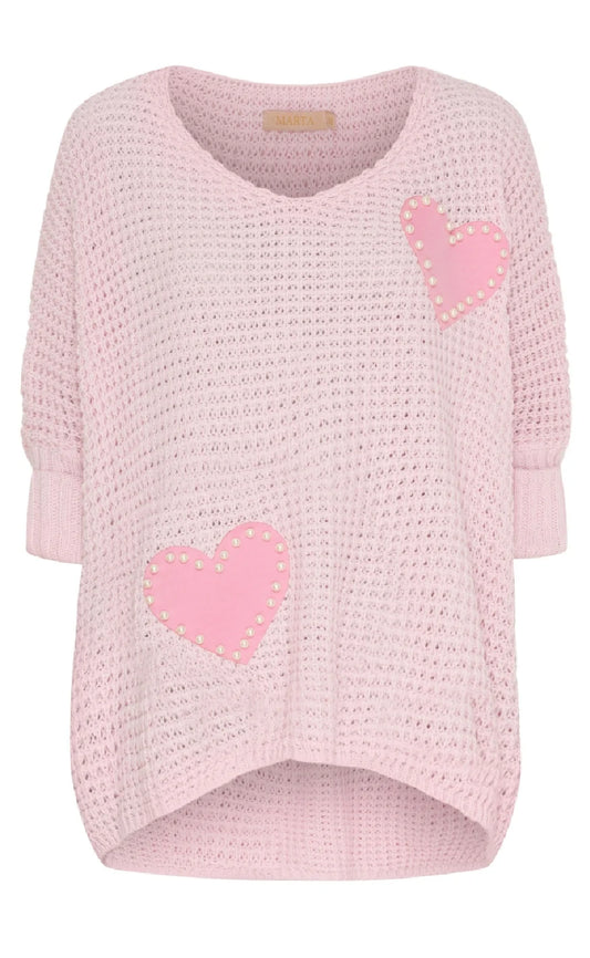 Marta, Solange Knit Pink