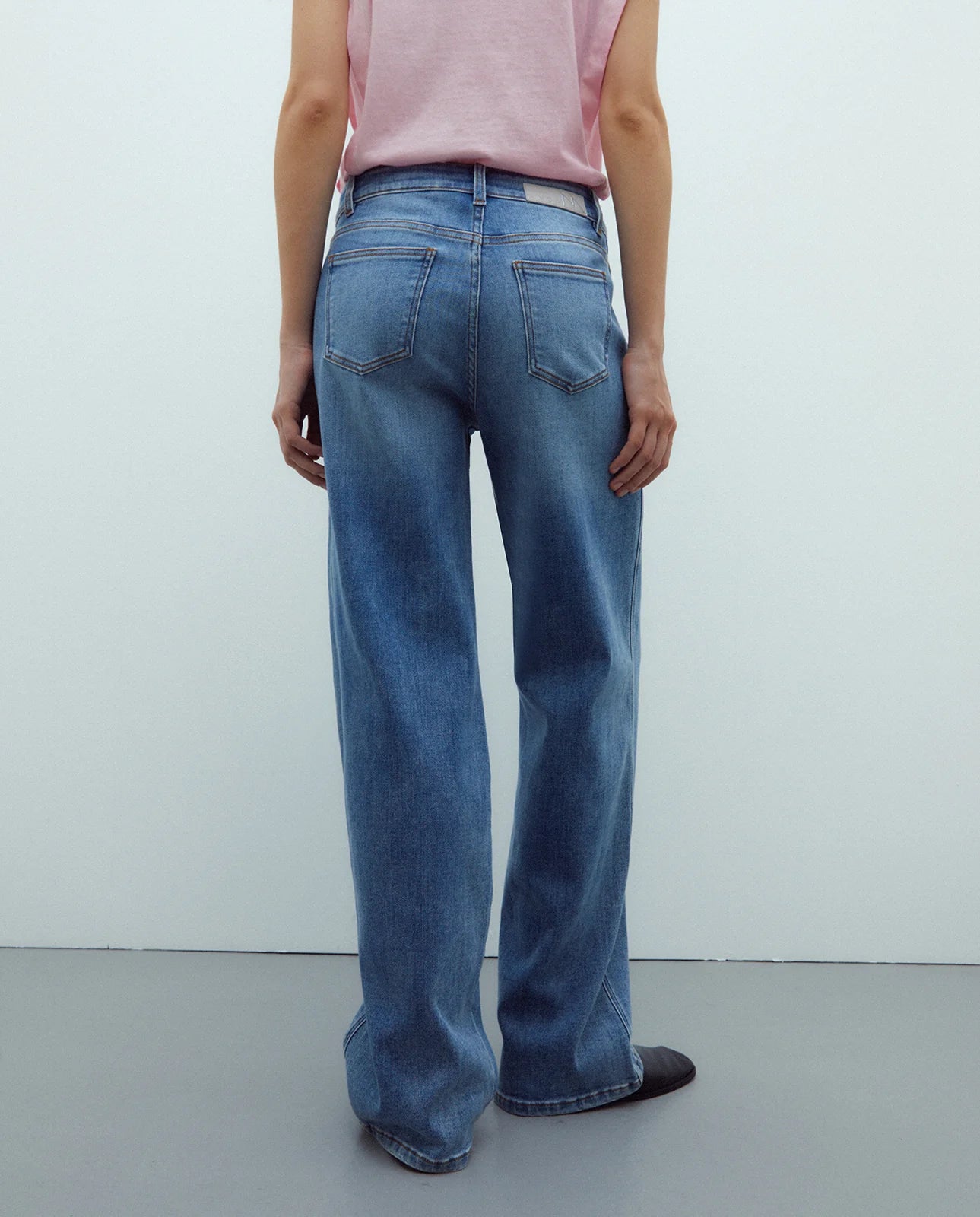Andam, high-waisted wide-leg jeans 264200