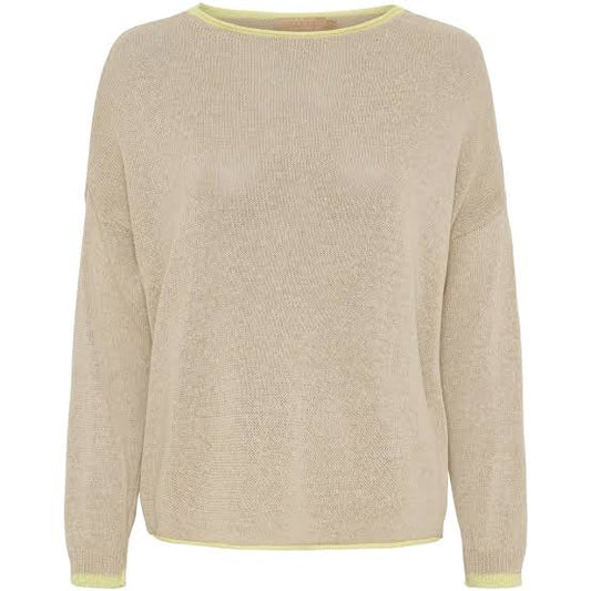 Marta, Marguerite knit Beige/Giallo