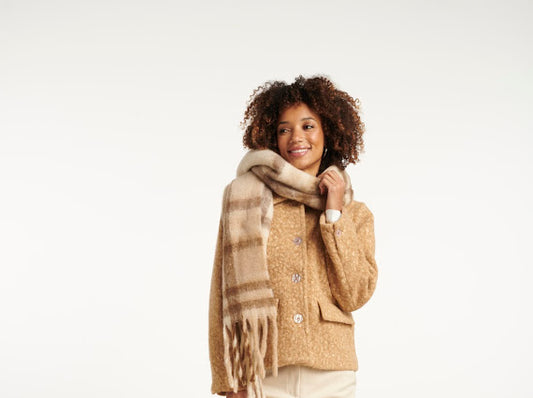 Smashed Lemon, SCARF SAND / MULTI 55307