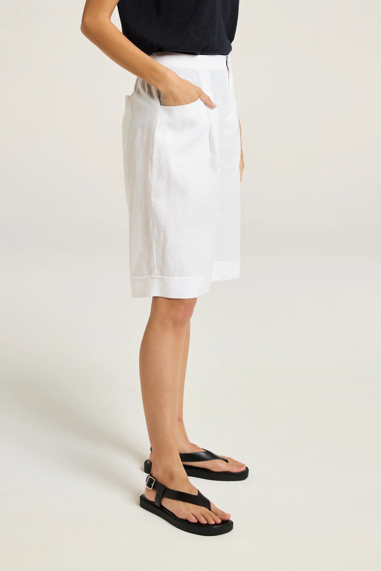 Yarra Trail Bermuda Short White