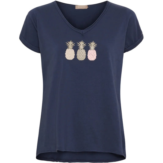 MARTA DU CHATEAU, Top Gemma 22031 Navy