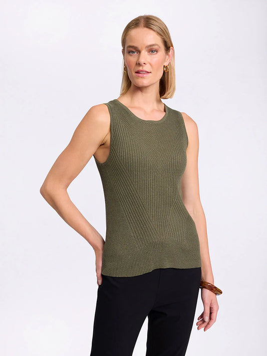 Sirocco Essential Knit Tank Olive
