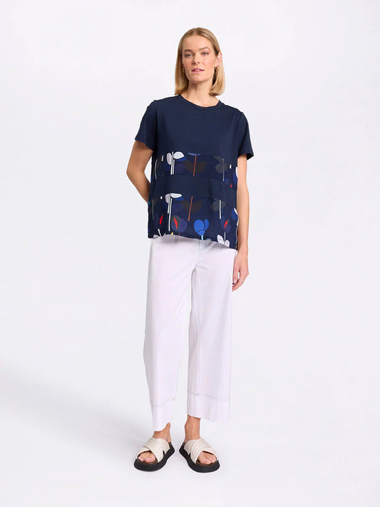 Sirocco Sea Bloom Spliced T-shirt