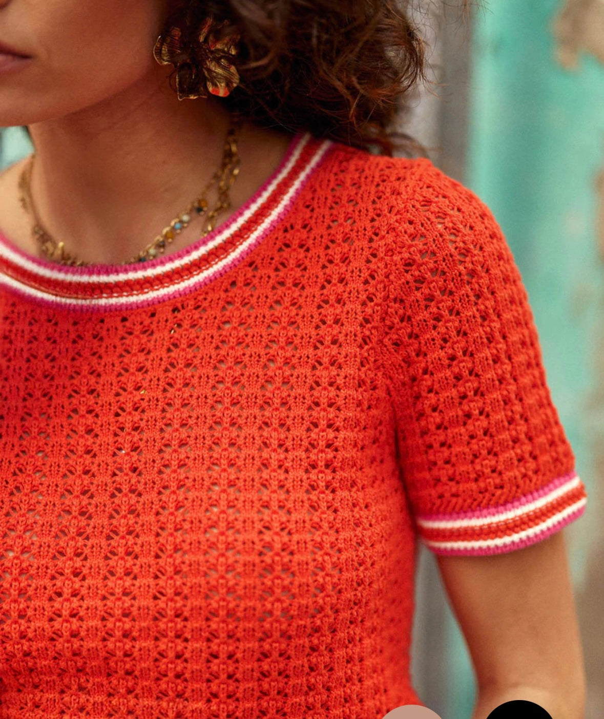 LPE, pullover Mason Rouge Orange