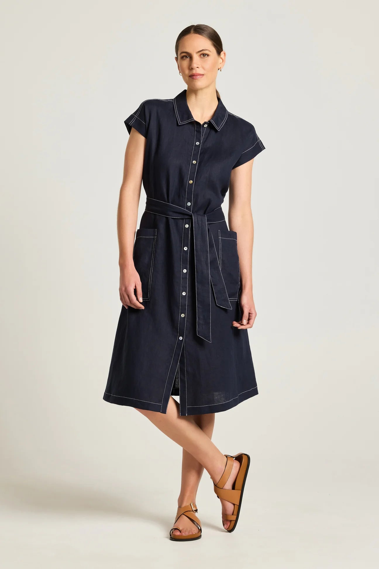 Yarra Trail Atlas Dress Navy