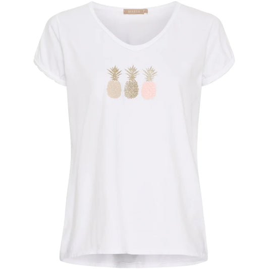 MARTA DU CHATEAU, Top Gemma 22031 White