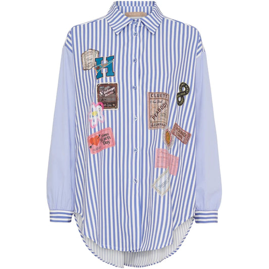 MARTA DU CHATEAU, Shirt Salome 3625 Blue