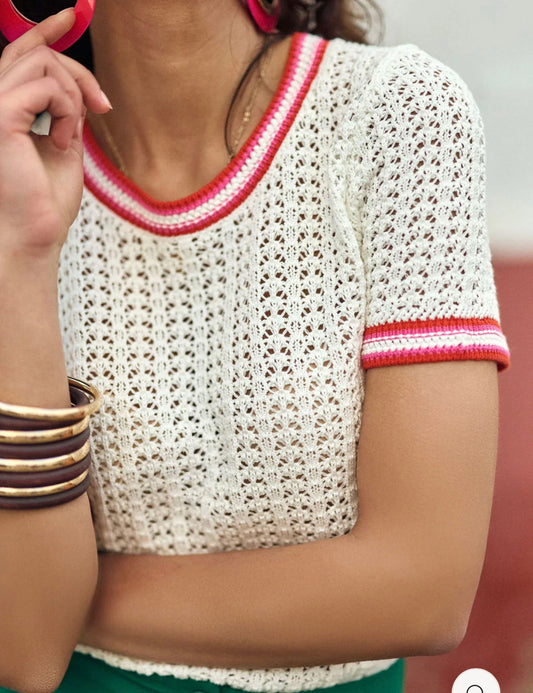LPE, pullover Mason Ecru