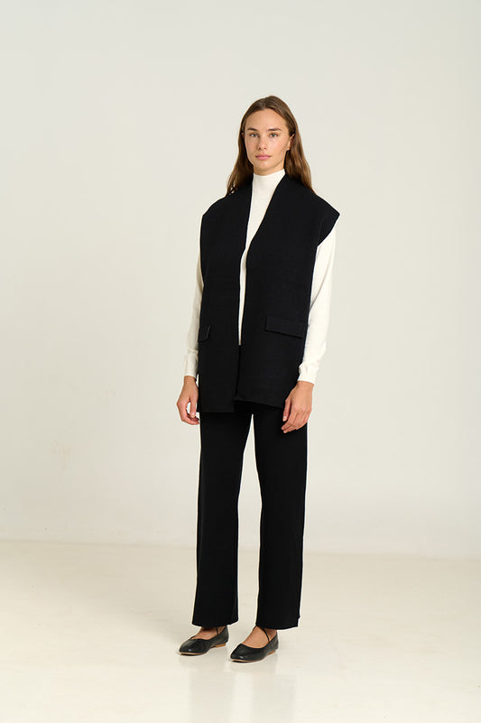 Sita Murt, Long Vest Black 552603