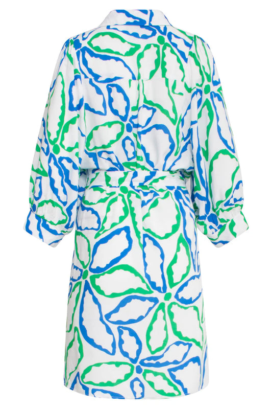 Smashed Lemon, Dress Cobalt Blue - Green