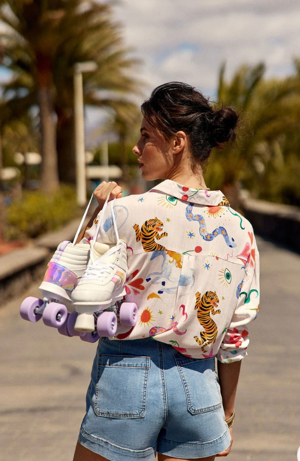 LPE, Blouse Camilla Tiger Print