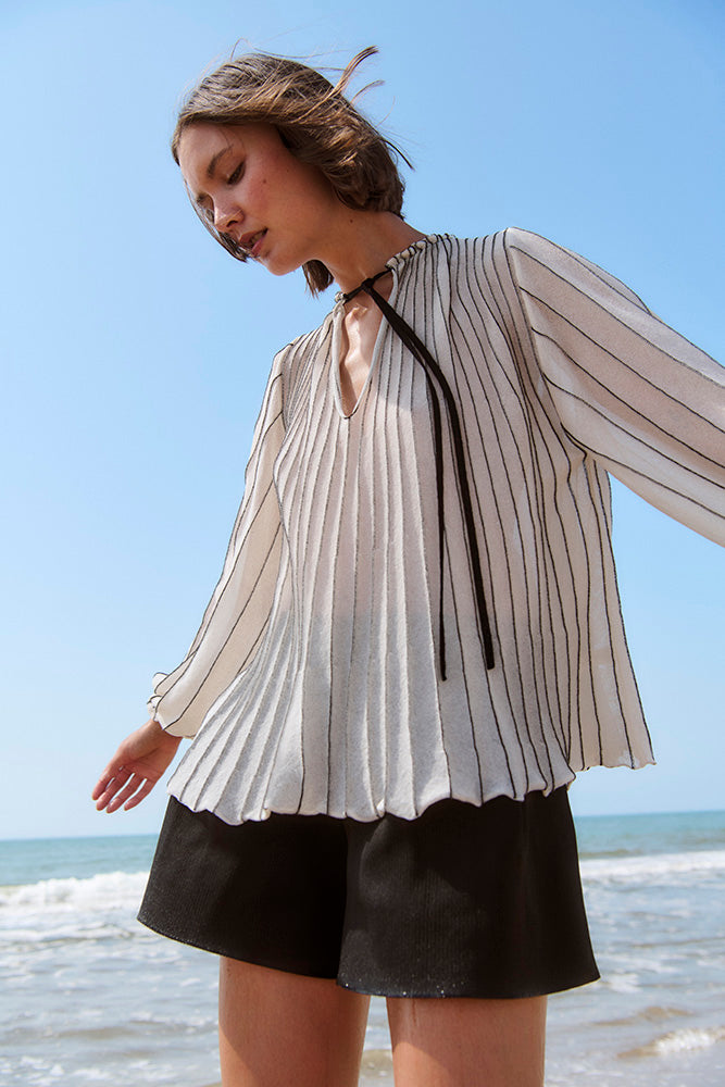 Sita Murt, Radial knitted blouse | ICONIC PIECES 160603