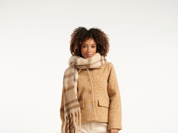 Smashed Lemon, SCARF SAND / MULTI 55307
