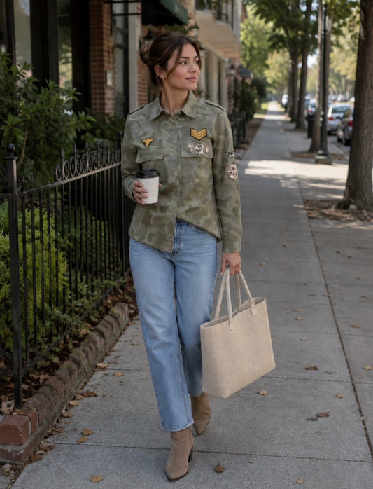 Marta, Jacket Millie CAMO 5083