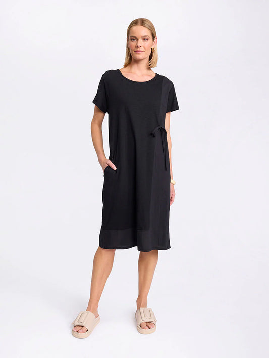 Sirocco Spliced dress Navy