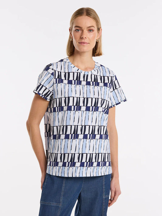 Sirocco Abstract Stamp T-shirt