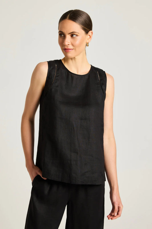 Yarra Trail Carina Tank Black