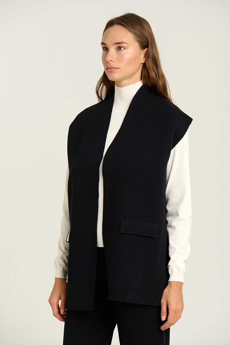 Sita Murt, Long Vest Black 552603