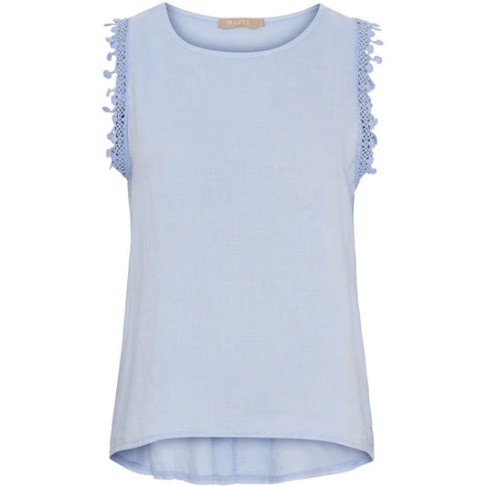 MARTA DU CHATEAU, Top Holly 258355 Optical White