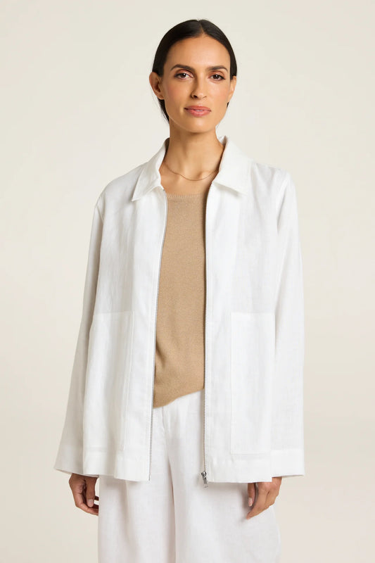 Yarra Trail Willow Jacket White