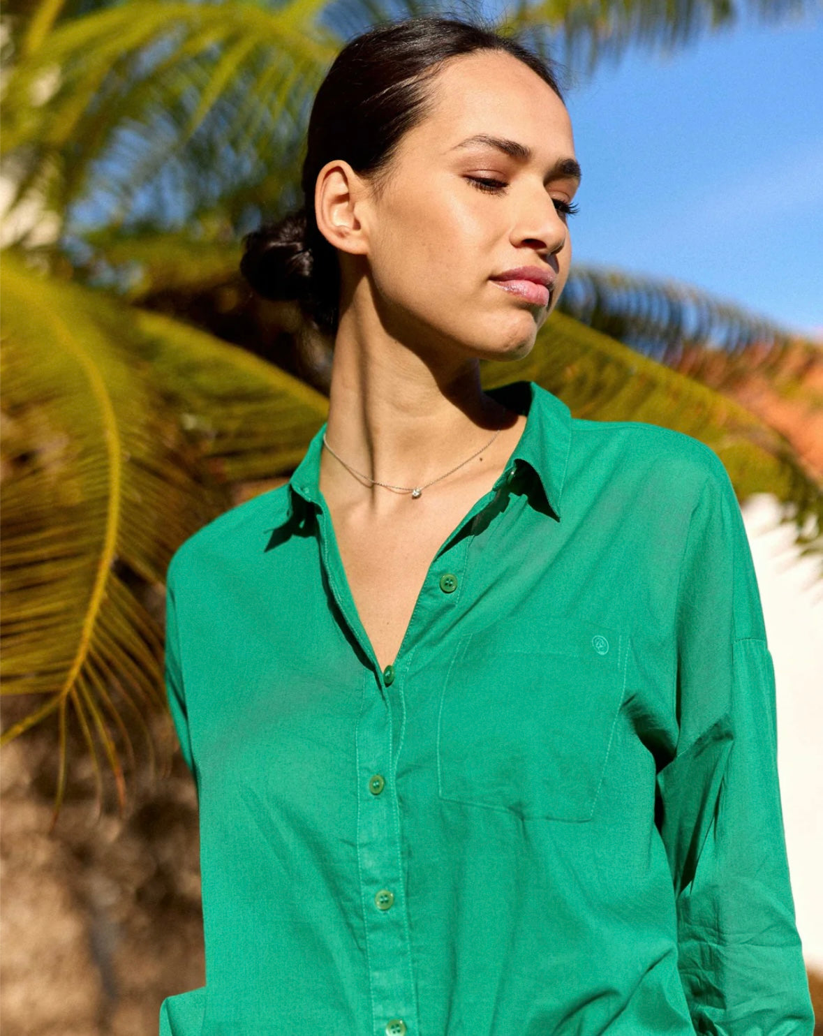 LPE, Blouse Coralia Green