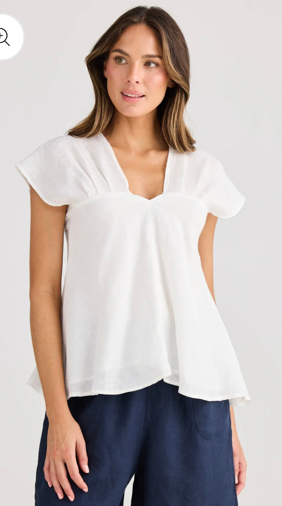 Holiday, Sail Away Top White