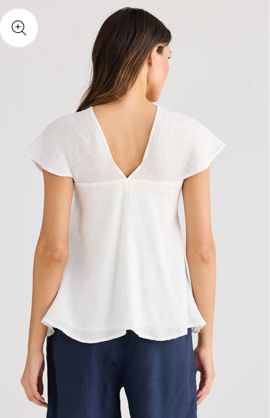 Holiday, Sail Away Top White