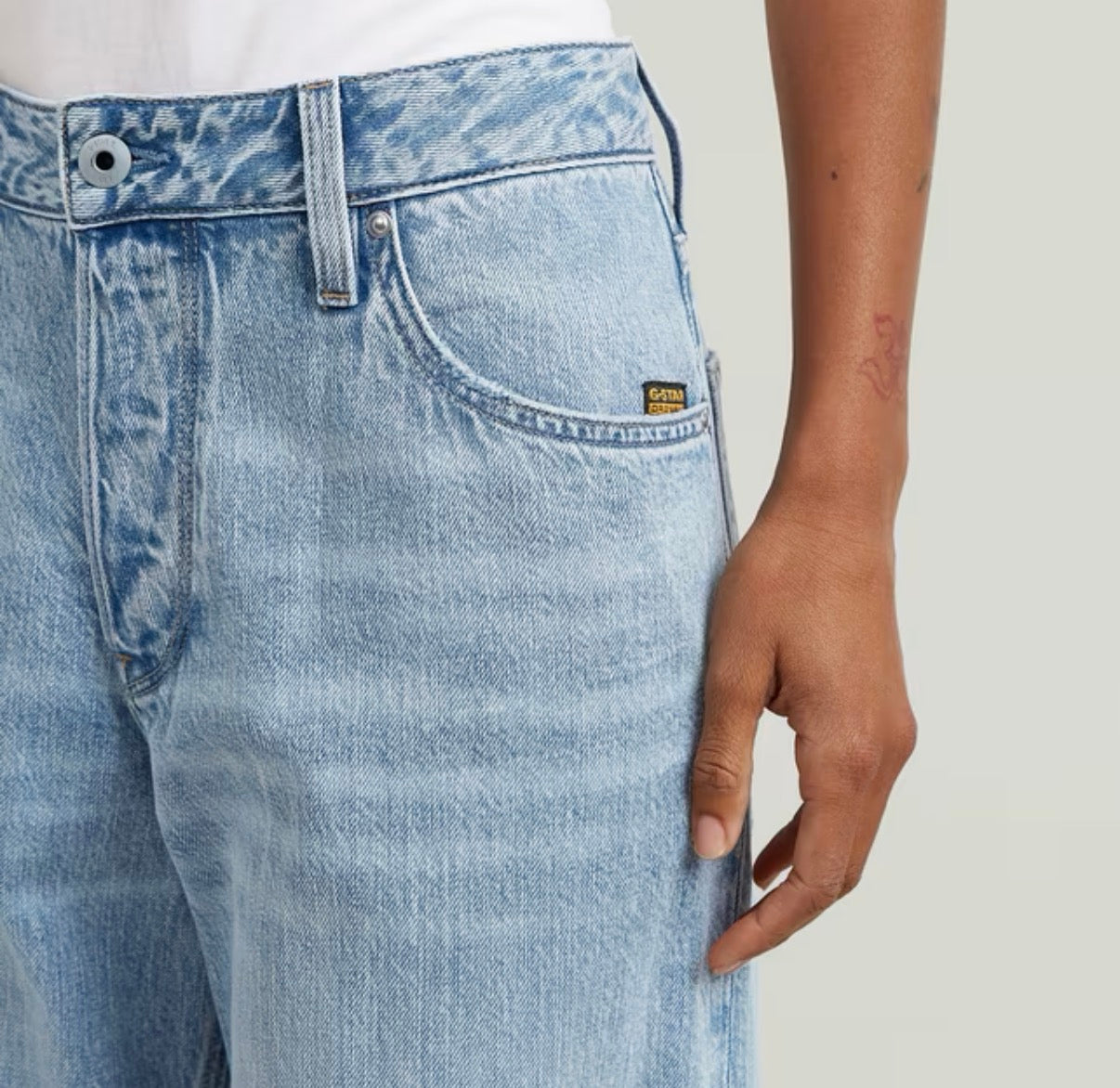 G-STAR, Roxx Wide Jeans sun faded D28394