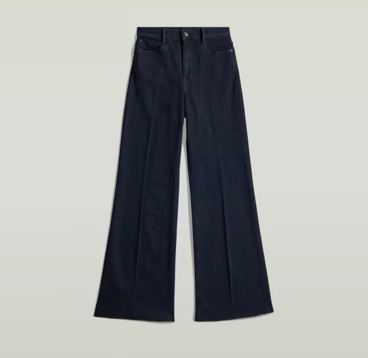 G-STAR, Deck Ultra High Wide Leg Jeans Rinsed