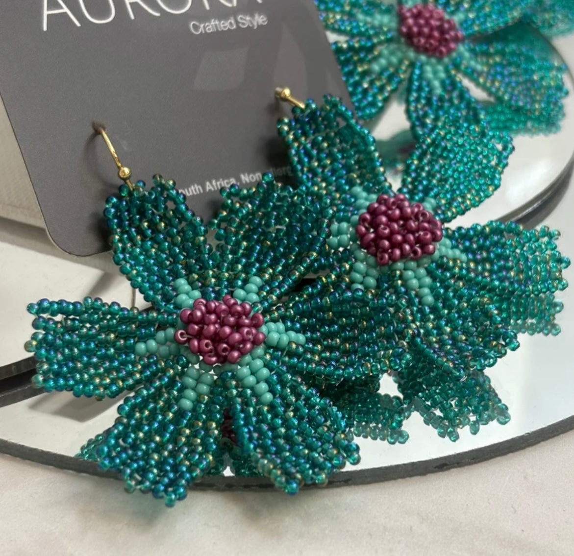 Aurora, Big Basic Bloom in Mermaid & Fuchsia (Gold)