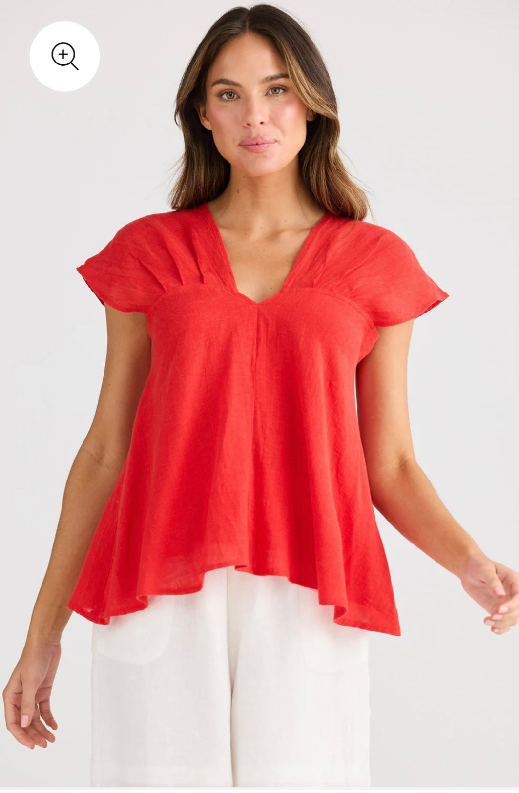 Holiday, Sail Away Top Red