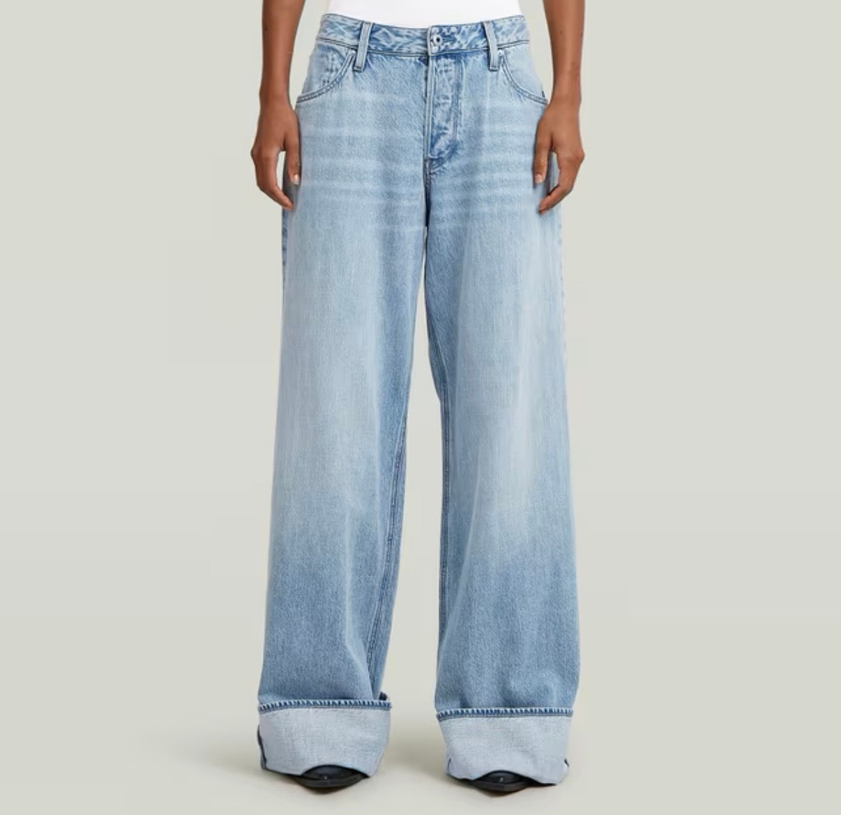 G-STAR, Roxx Wide Jeans sun faded D28394