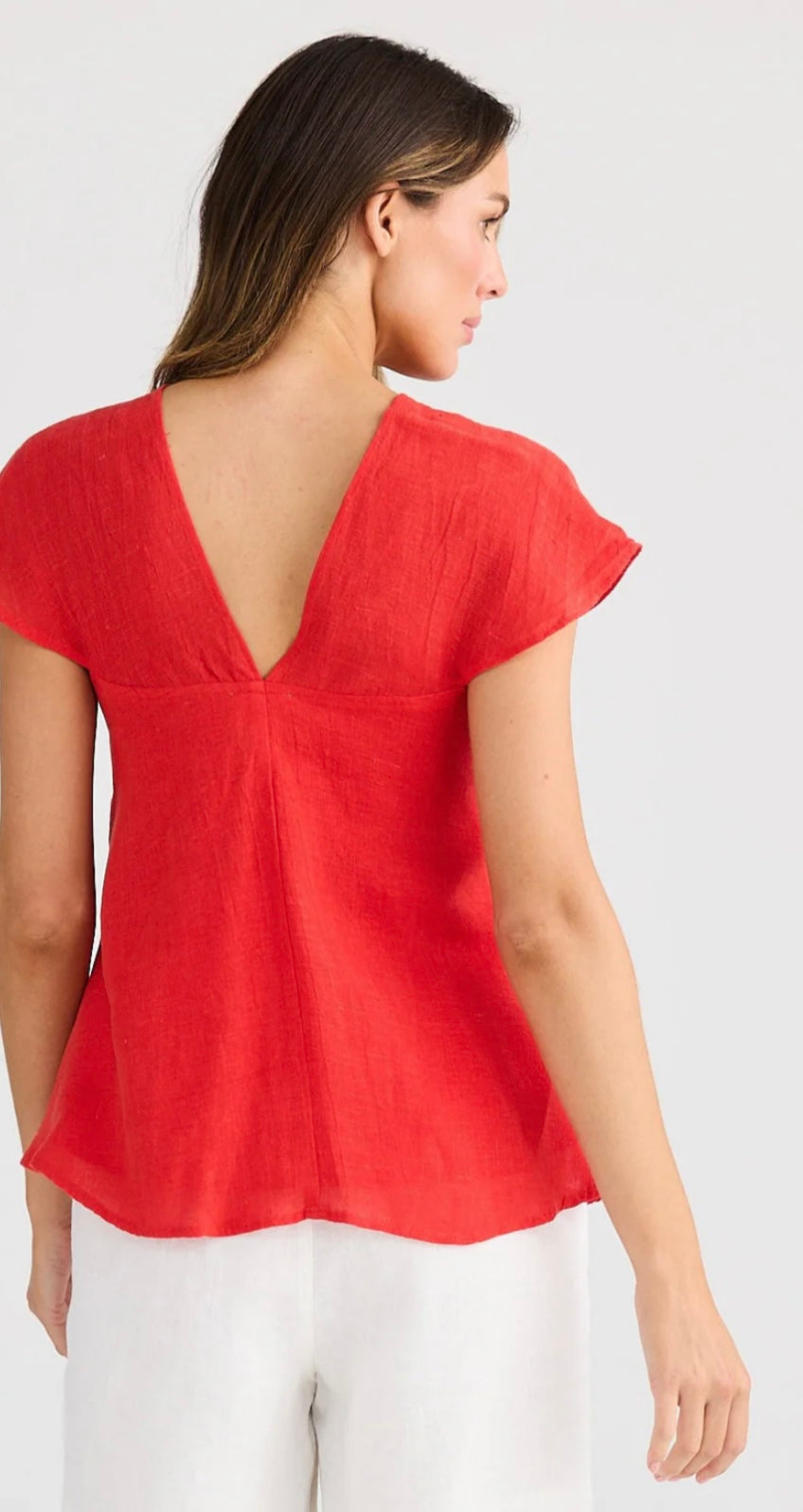 Holiday, Sail Away Top Red
