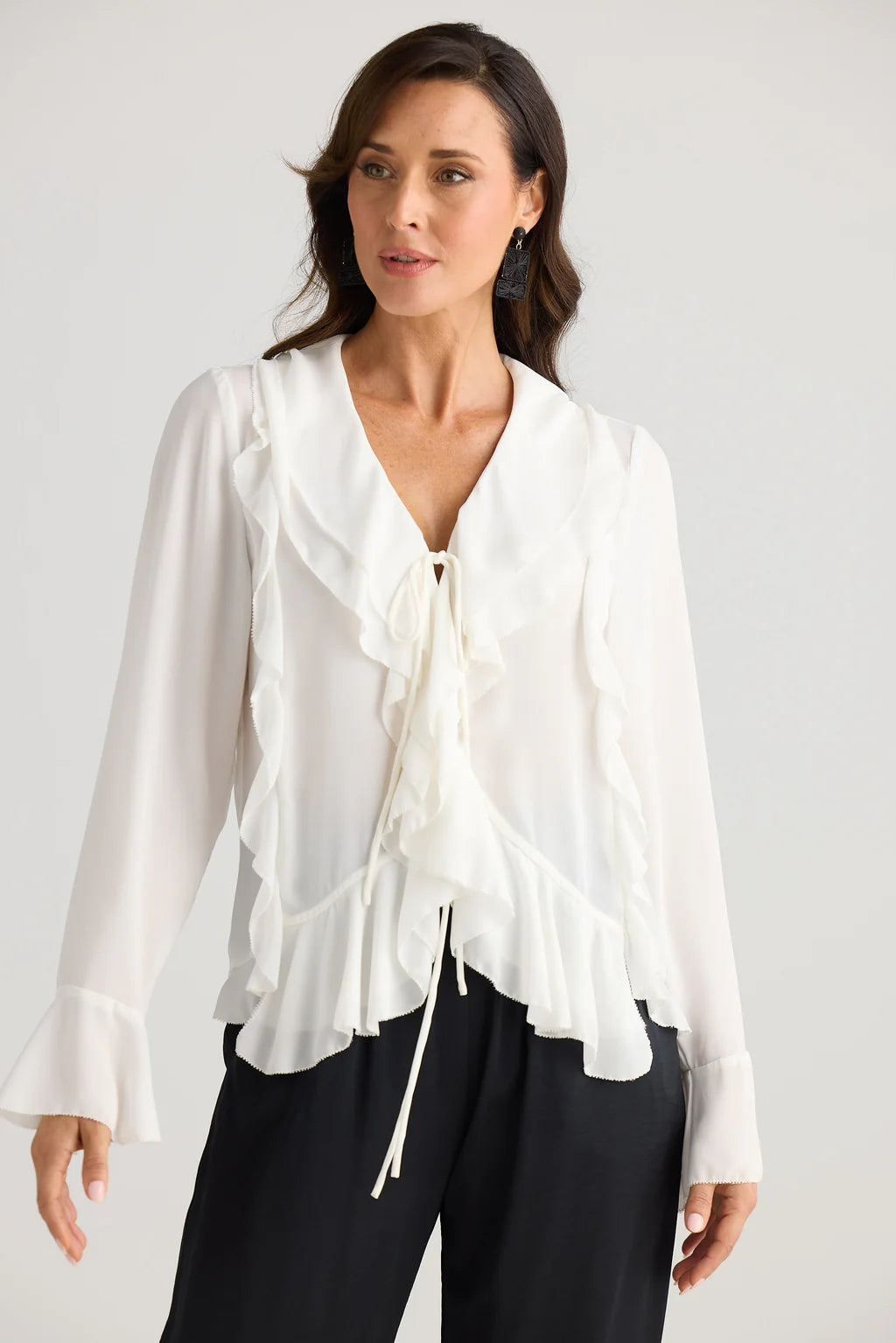 Brave and True, Harper Top Off White