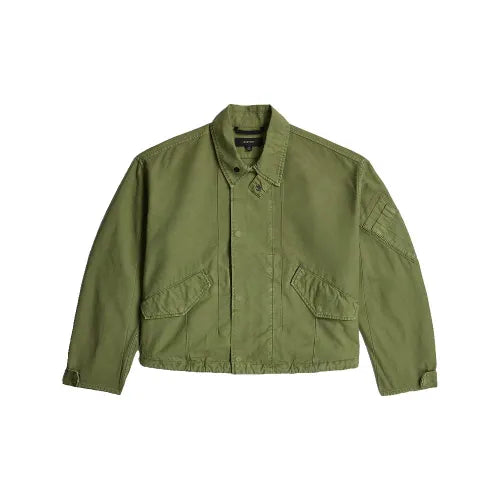 G-Star, Oversized Crop Jacket - four leaf clover green