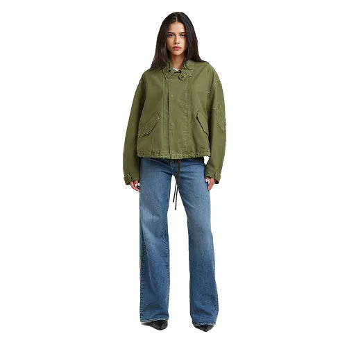 G-Star, Oversized Crop Jacket - four leaf clover green