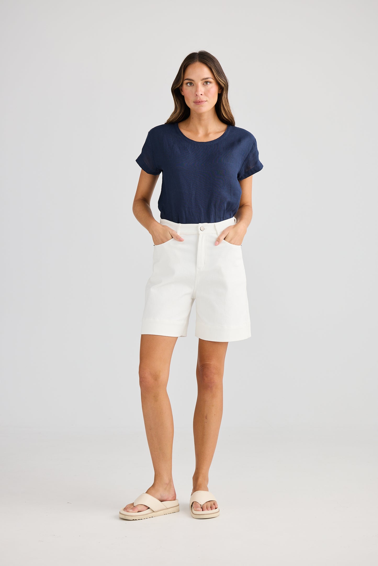 Holiday, Vacation Short WHite