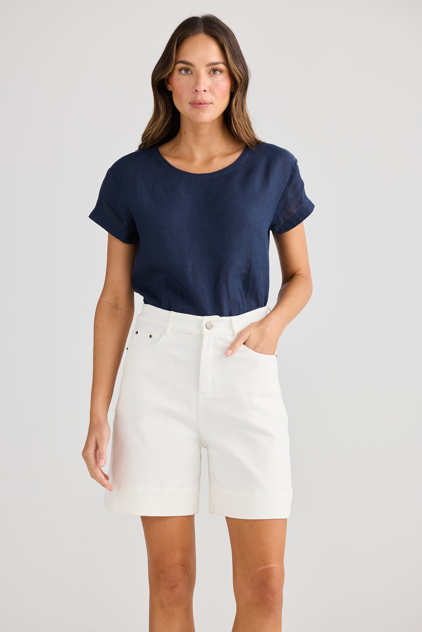 Holiday, Vacation Short WHite