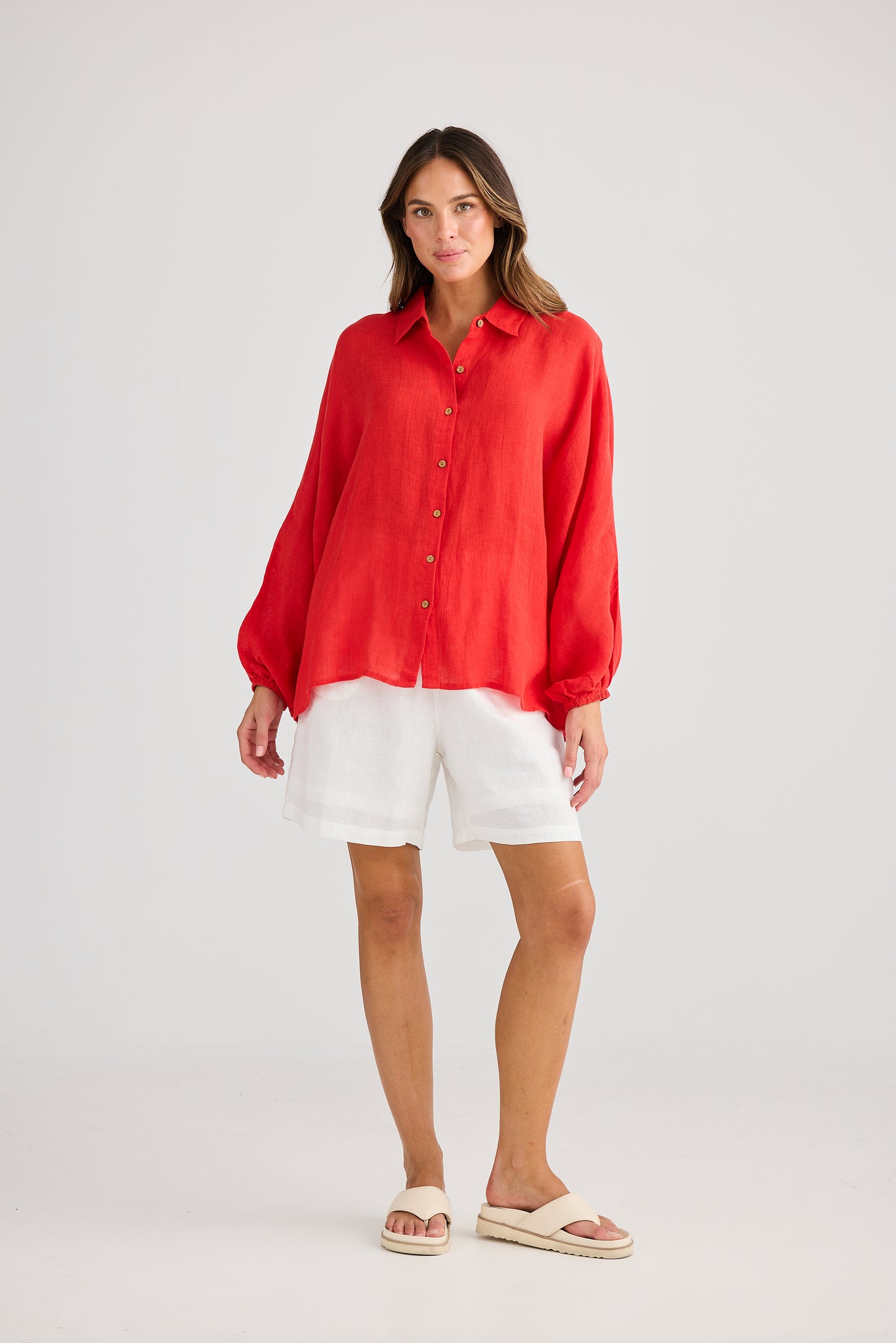 Holiday, Cliffside Shirt RED