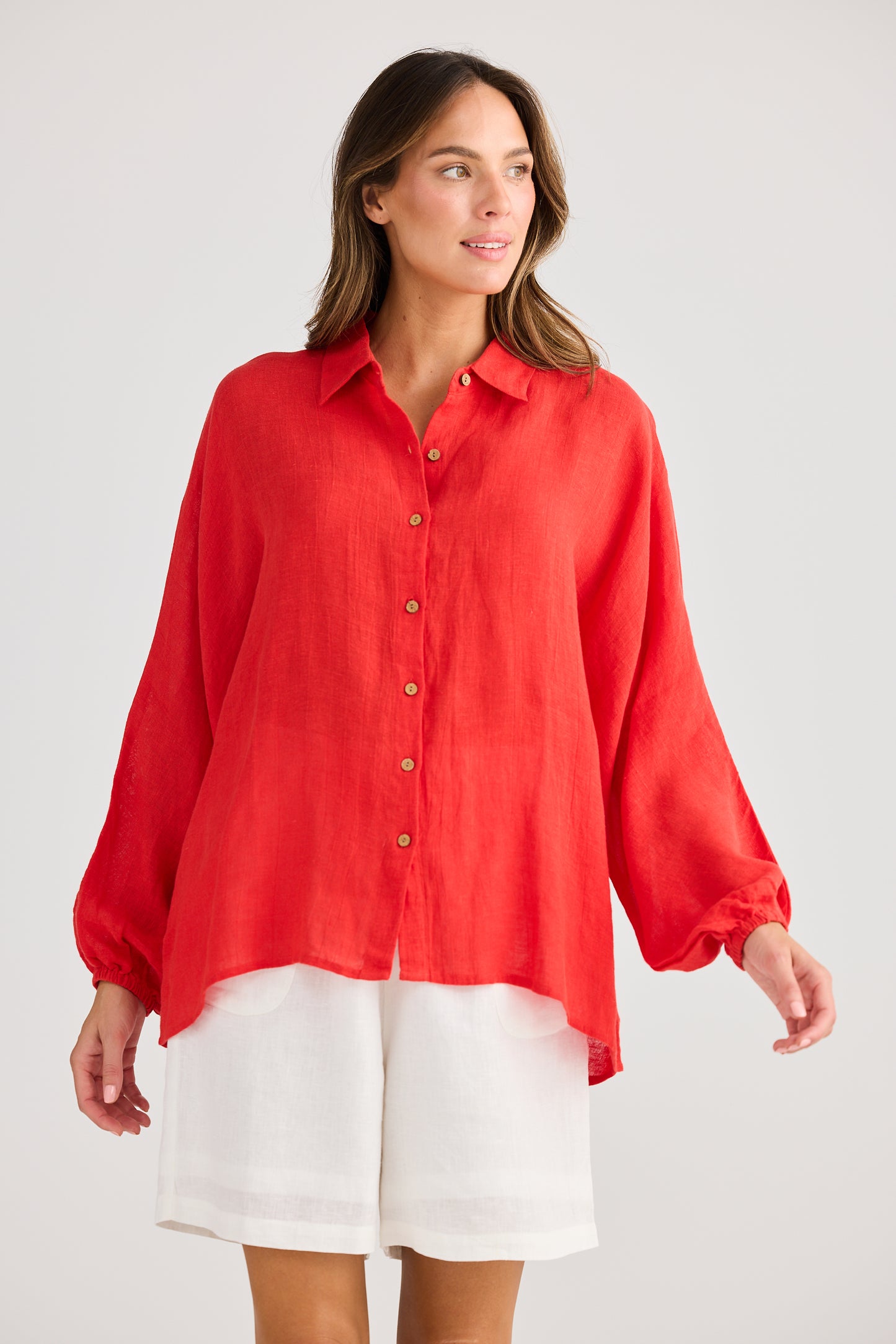 Holiday, Cliffside Shirt RED