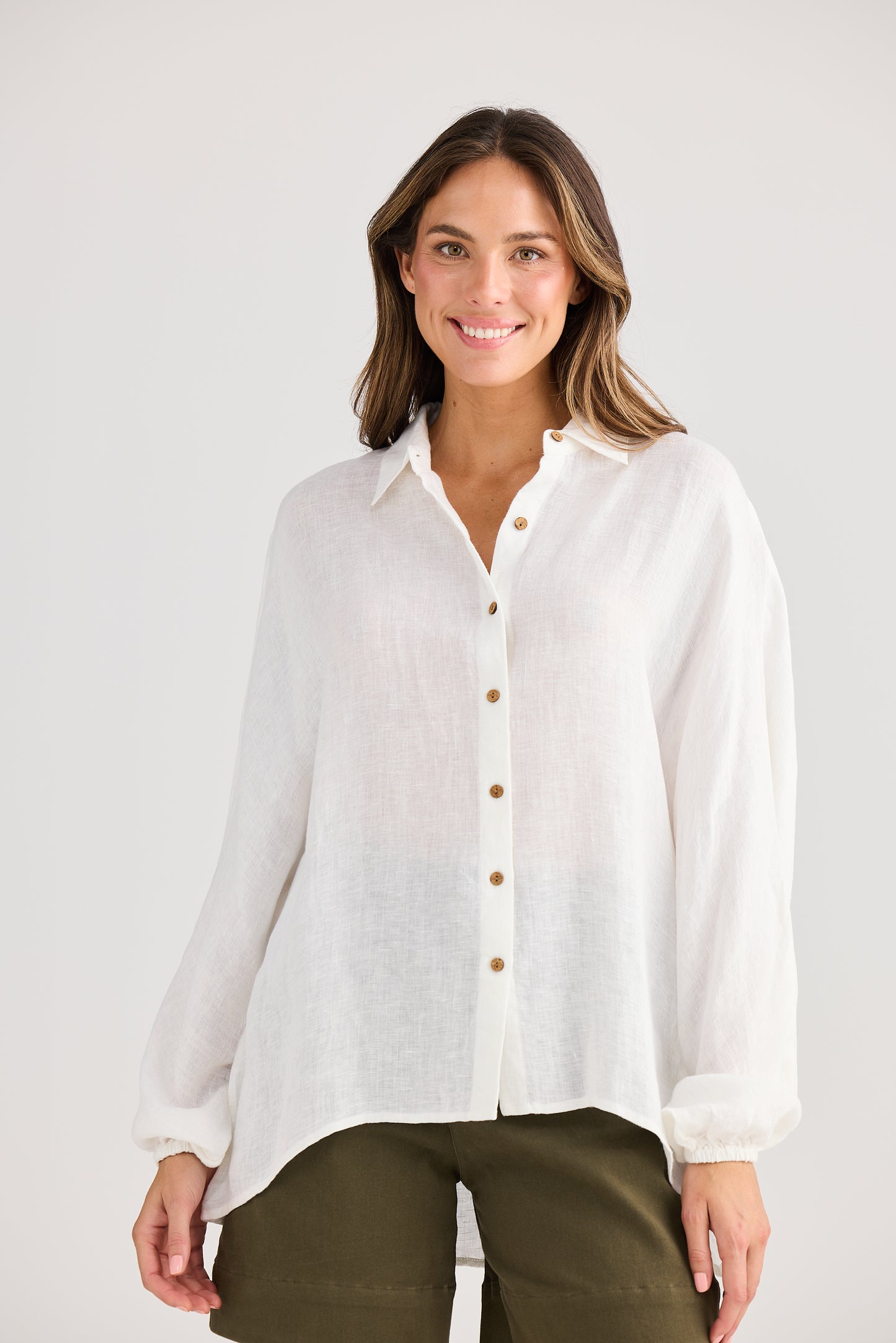 Holiday, Cliffside Shirt WHITE