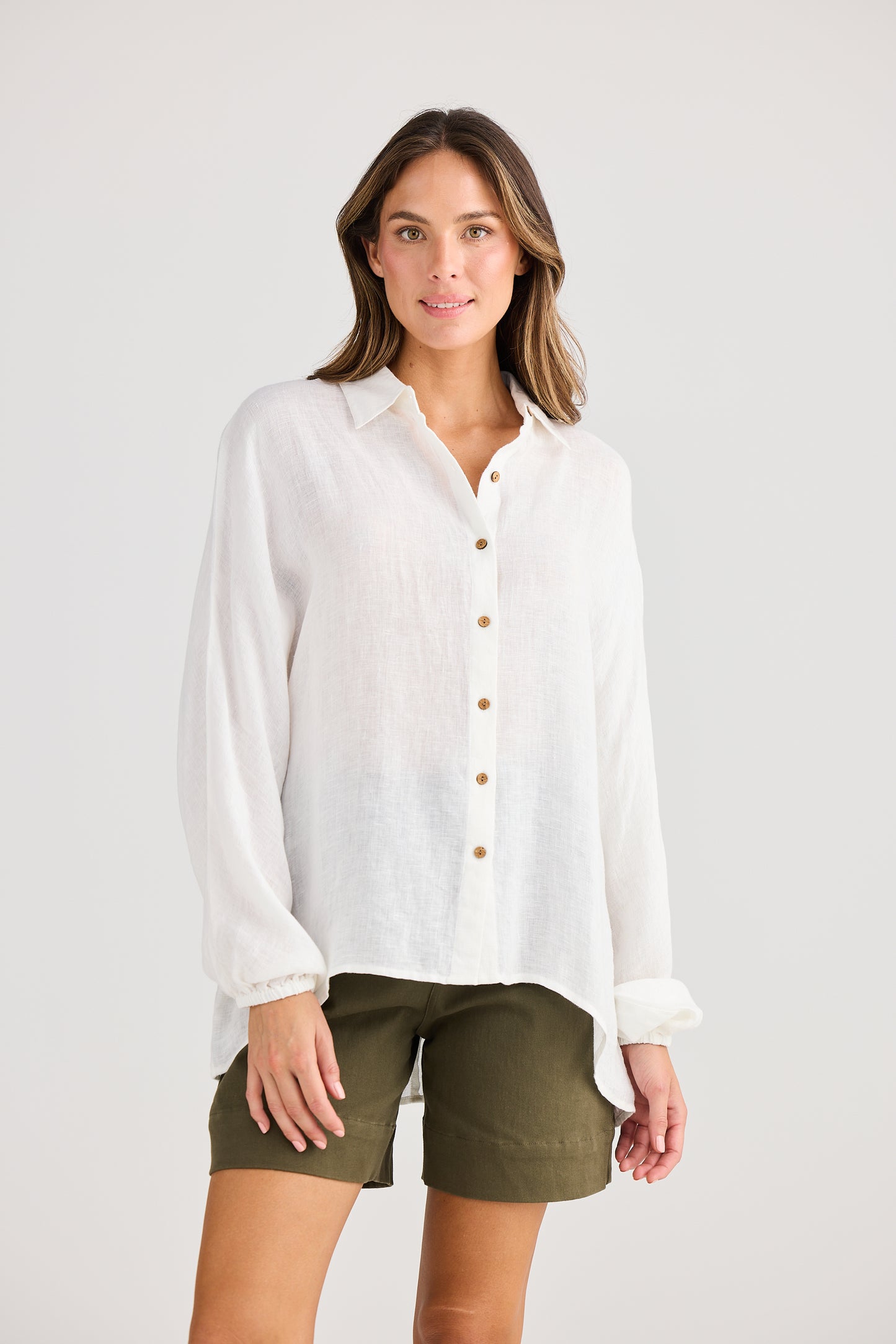 Holiday, Cliffside Shirt WHITE