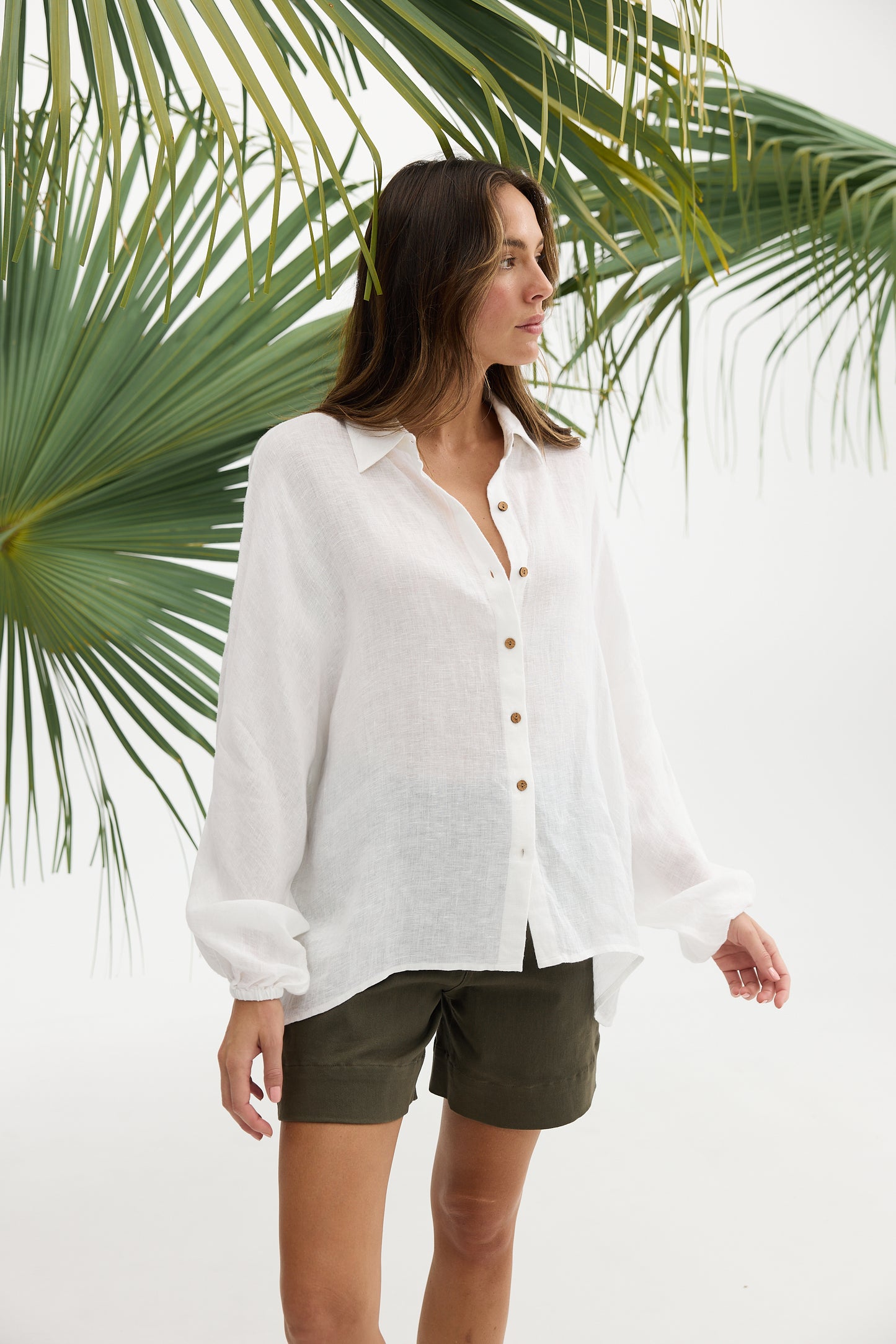 Holiday, Cliffside Shirt WHITE
