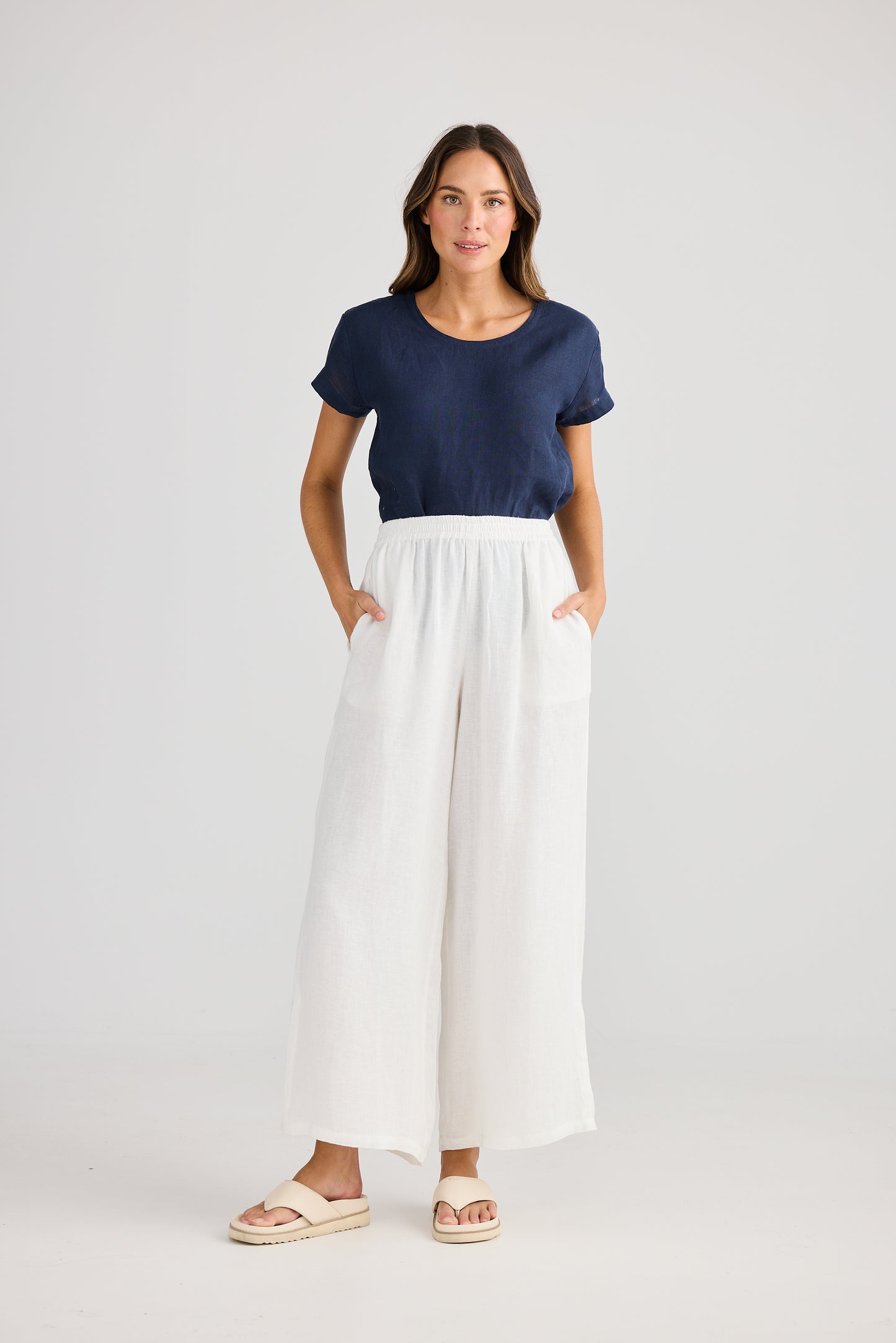 Holiday, Fly Away Pant WHITE