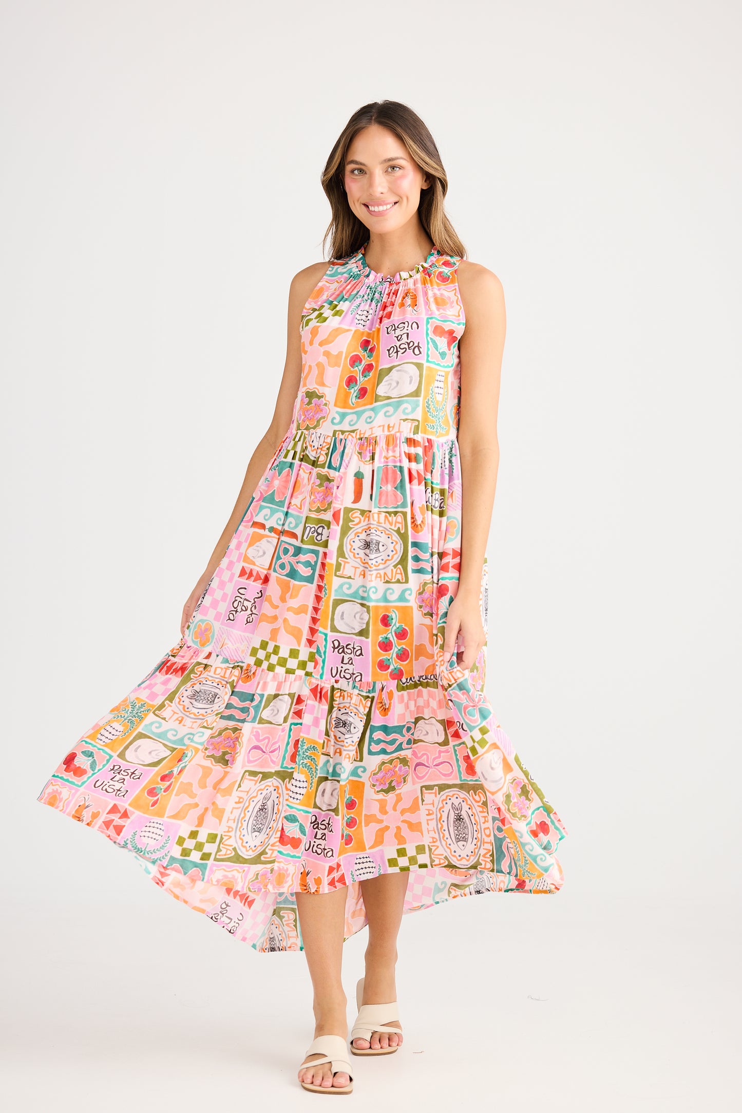 Holiday, Margot Dress Sardinia Summer